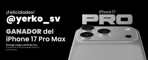 Promoción de premios iPhone 17 Pro Max en Jugabet
